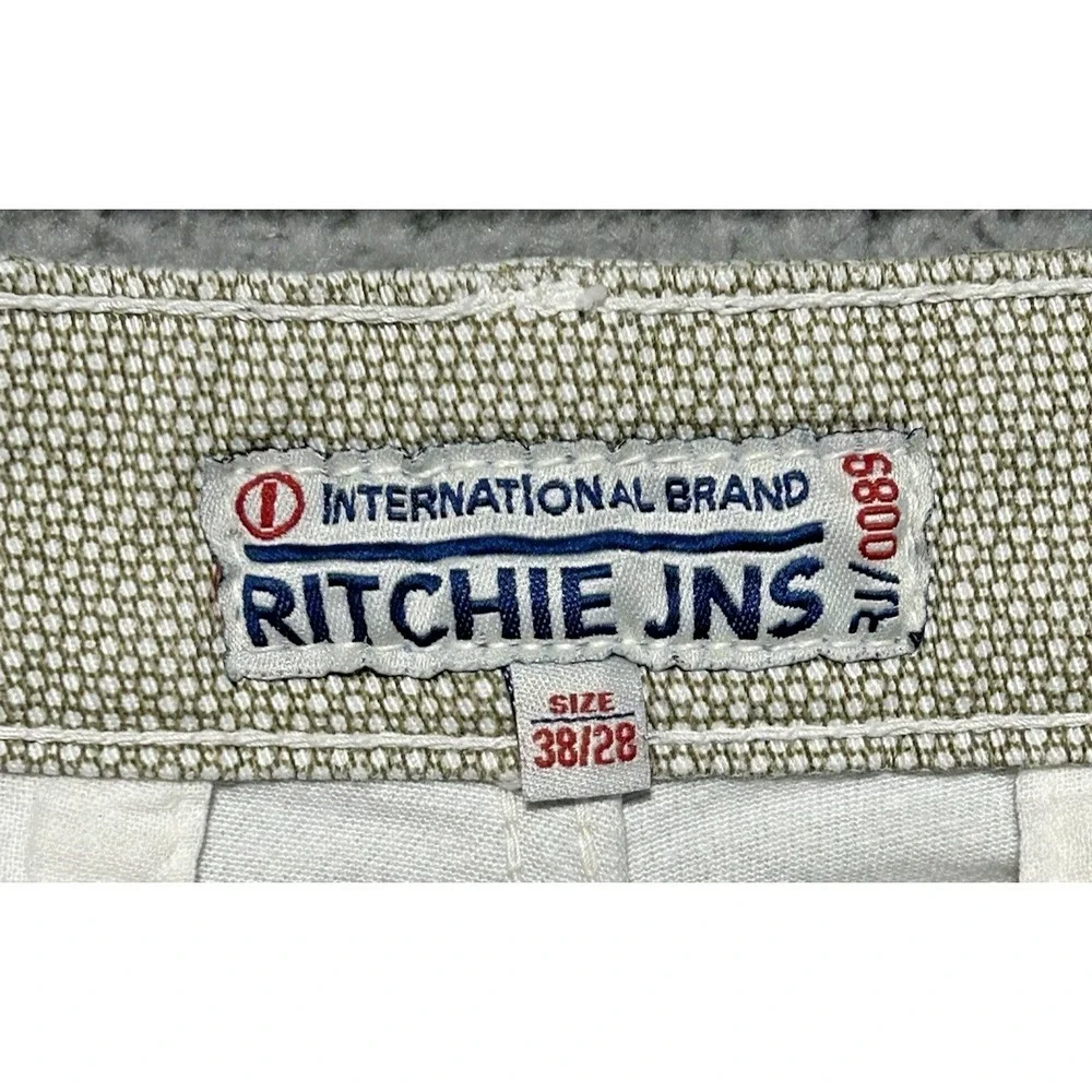 International Brand Ritchie JNS Polo Club Bermuda Shorts 28X12 Designed‎ France